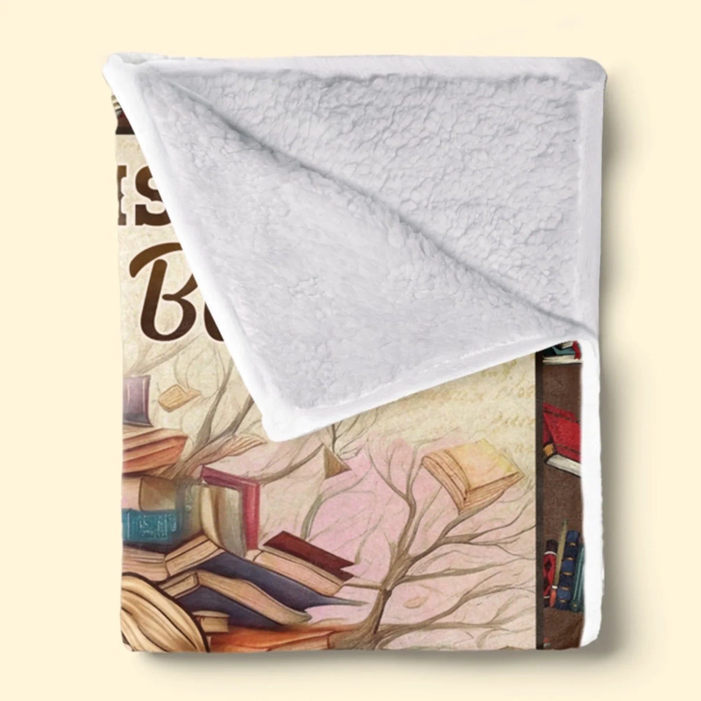 Custom Blanket - Personalized Bookish Gifts For Book Lovers, Bookworms, Readers - The Warmth Of A Blanket Enhances Every Story